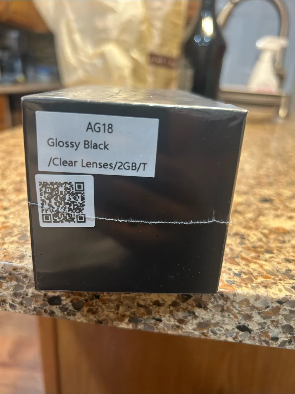 Smart Glasses in Black - Integrated Audio Wearable